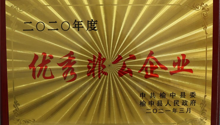 莊園牧場榮獲2020年度“優(yōu)秀非公企業(yè)”稱號